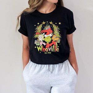 Retro Whoville Est. 1957 Sweatshirt, Whoville Sweatshirt, Grinch Christmas Sweat